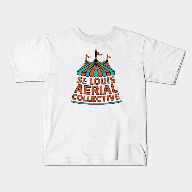 St. Louis Aerial Collective color logo Kids T-Shirt by stlaerial